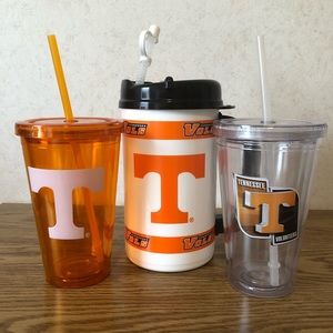 3 University of Tennessee Cups